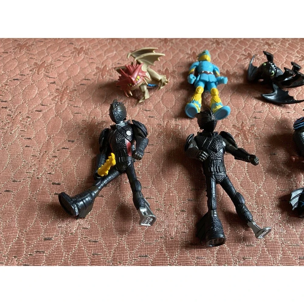 2018 How To Train Your Dragon Riders action figures bundle 6 lot s5